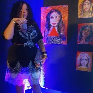 ASOS oversize tshirt dress